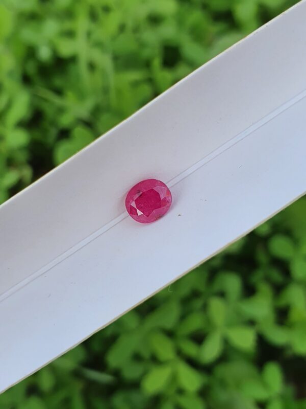 Ruby Stone Natural Unheated Certified | 1.27 ct - Image 2