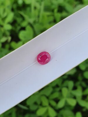 Ruby Stone Natural Unheated Certified | 1.27 ct