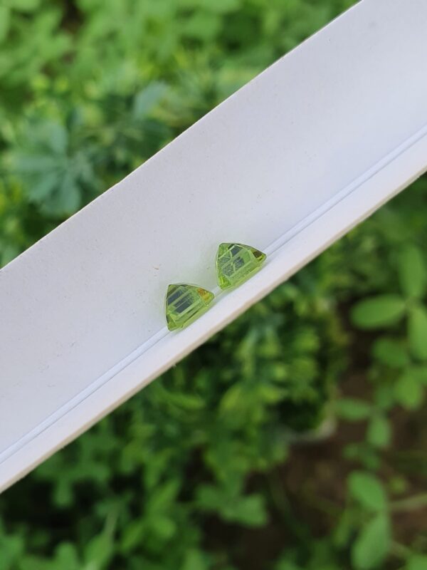 Peridot Pair Natural Loose From Pakistan | 1.03 ct & 1.04 ct - Image 3