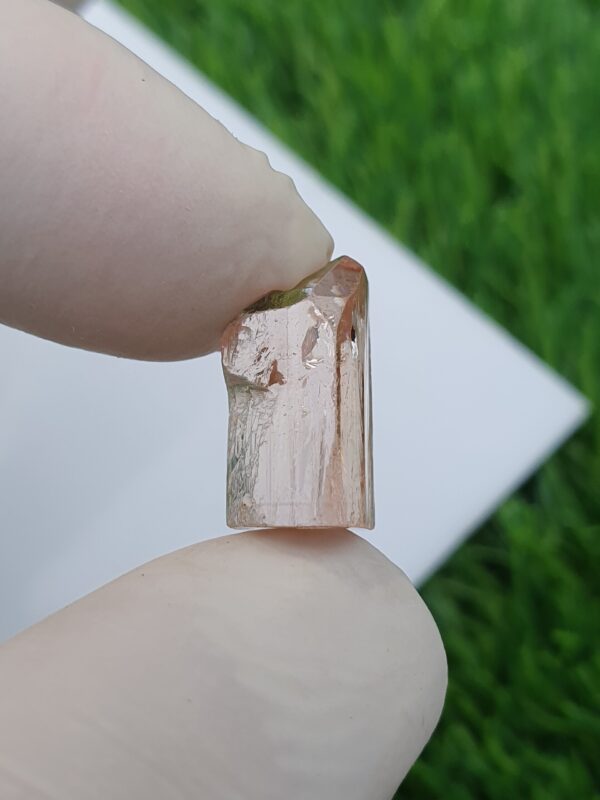 Raw Imperial Topaz Crystal | Unheated | From Katlang | 20.03 ct - Image 2