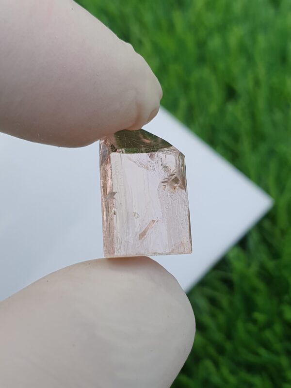 Raw Imperial Topaz Crystal | Unheated | From Katlang | 20.03 ct - Image 3
