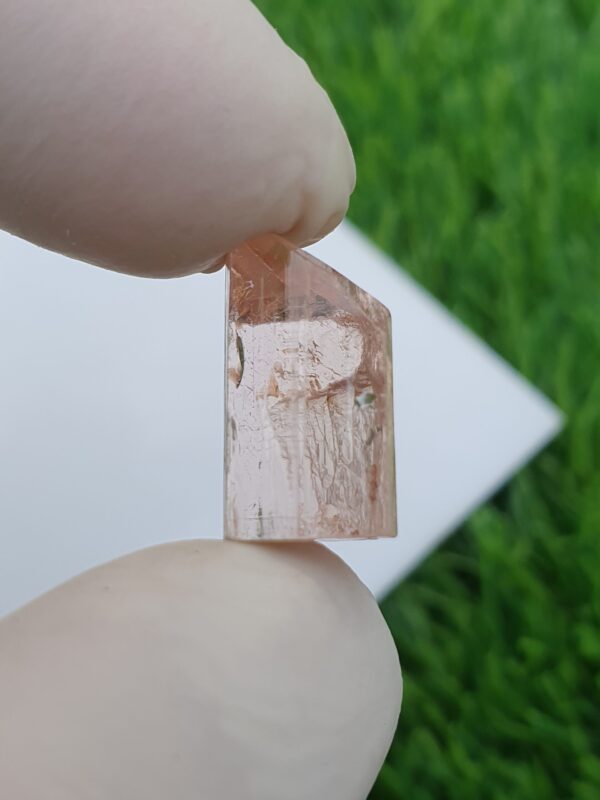 Raw Imperial Topaz Crystal | Unheated | From Katlang | 20.03 ct - Image 4