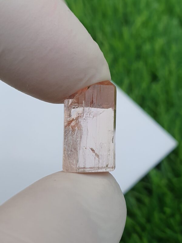 Raw Imperial Topaz Crystal | Unheated | From Katlang | 20.03 ct - Image 5