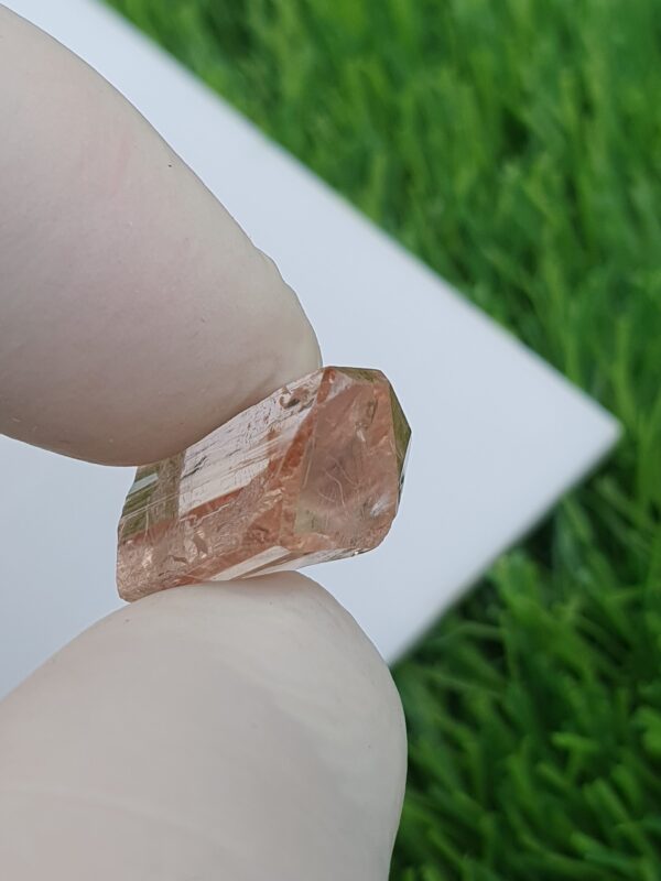 Raw Imperial Topaz Crystal | Unheated | From Katlang | 20.03 ct - Image 6