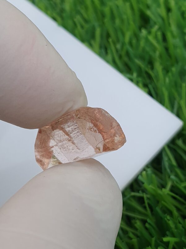 Raw Imperial Topaz Crystal | Unheated | From Katlang | 20.03 ct - Image 7