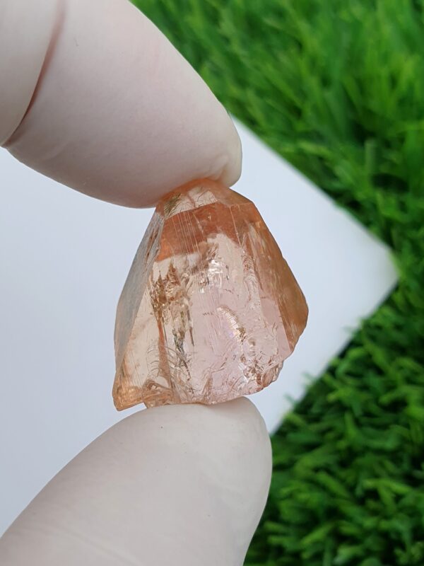 Raw Imperial Topaz Crystal | Unheated | From Katlang | 72.77 ct - Image 2