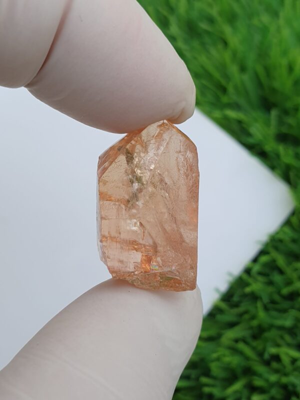 Raw Imperial Topaz Crystal | Unheated | From Katlang | 72.77 ct - Image 5