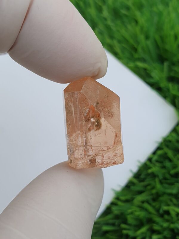 Raw Imperial Topaz Crystal | Unheated | From Katlang | 72.77 ct - Image 3