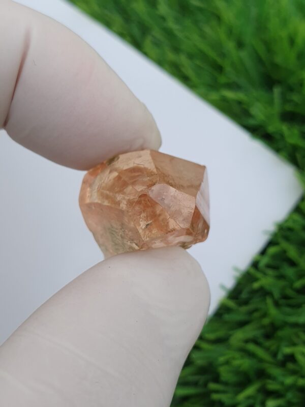 Raw Imperial Topaz Crystal | Unheated | From Katlang | 72.77 ct - Image 7