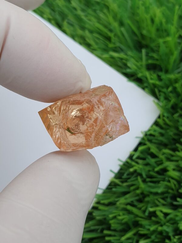 Raw Imperial Topaz Crystal | Unheated | From Katlang | 72.77 ct - Image 6