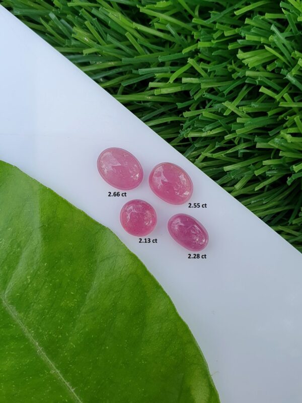 Ruby Cabochons Lot Natural Unheated From Jegdalak Afghanistan | 9.62 ct - Image 2