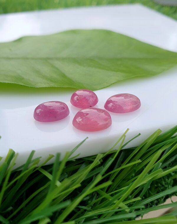 Ruby Cabochons Lot Natural Unheated From Jegdalak Afghanistan | 9.62 ct - Image 4