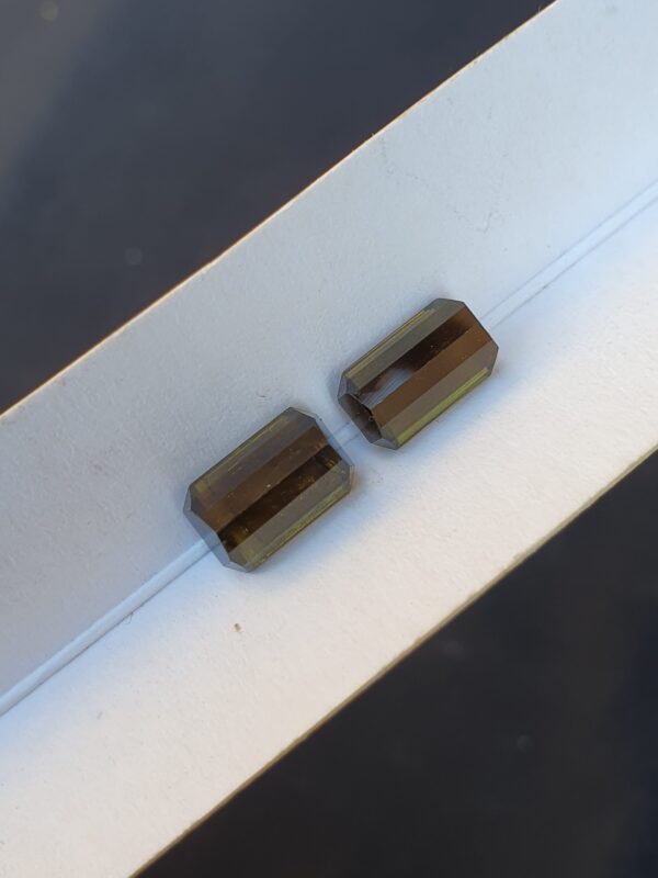 Epidote Stone Loose Natural From Pakistan | 4.17 ct & 3.12 ct - Image 5