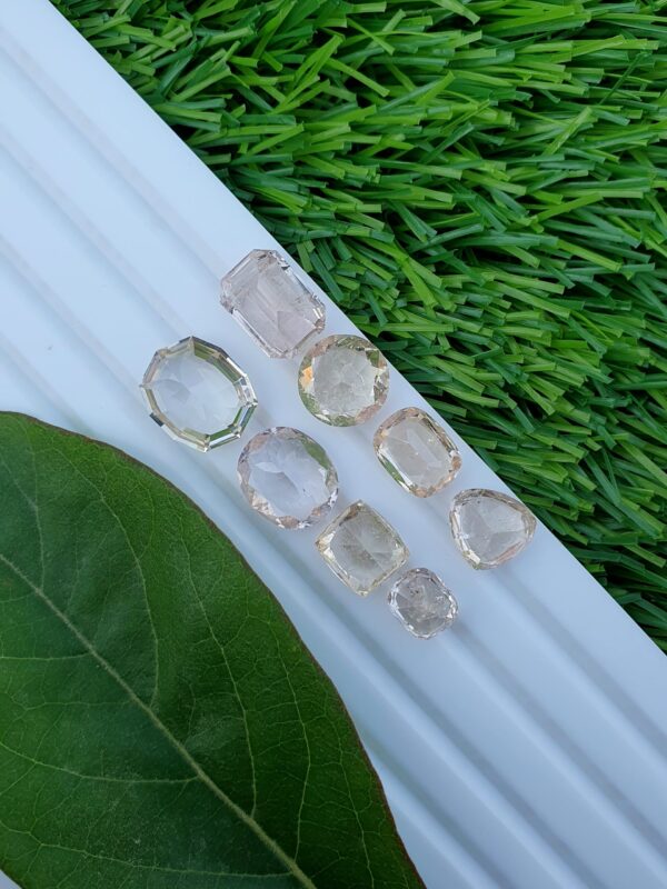 Imperial Topaz Stone Lot From Katlang | 8 PCs | 37.41 ct - Image 5