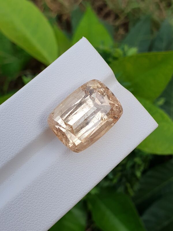 Imperial Topaz Stone Yellow Color | From Katlang | 26.84 ct