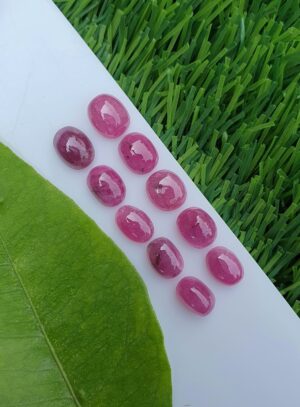 Ruby Stone Cabochons Lot Natural Unheated From Afghanistan | 22.40 ct