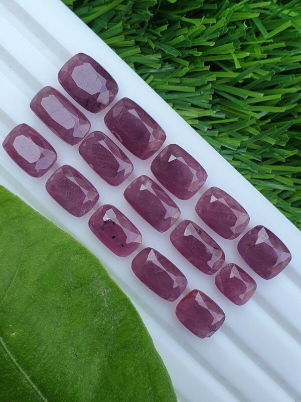 Ruby Stone Lot Natural Loose Untreated From Africa | 62.91 ct - Image 4