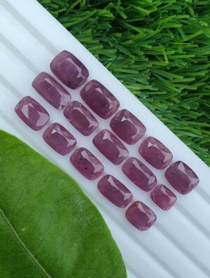 Ruby Stone Lot Natural Loose Untreated From Africa | 62.91 ct