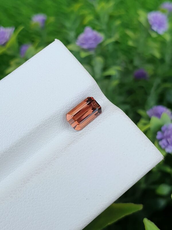 Tourmaline Stone Orange Loupe Clean From Afghanistan | 1.05 ct - Image 2