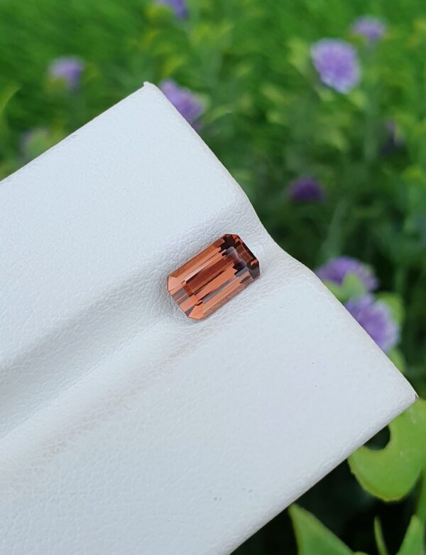 Tourmaline Stone Orange Loupe Clean From Afghanistan | 1.05 ct