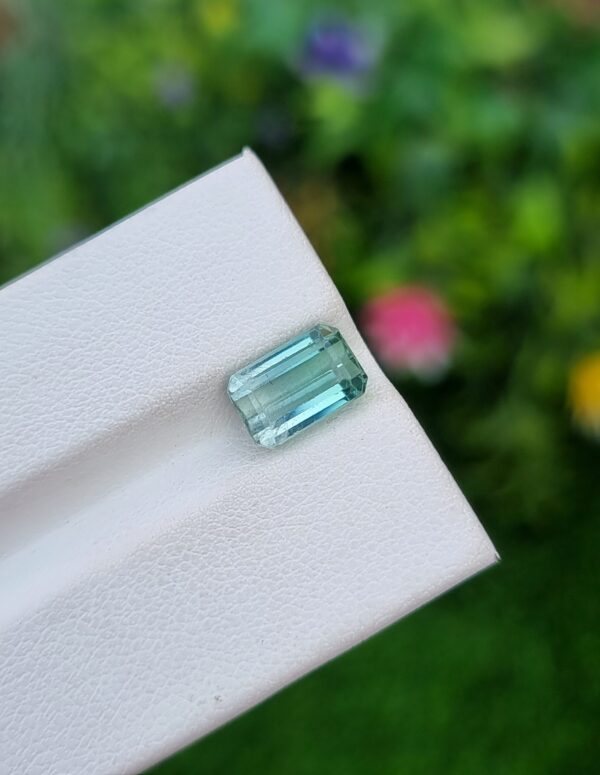 Tourmaline Stone Seafoam Bicolor From Afghanistan Natural | 2.46 ct