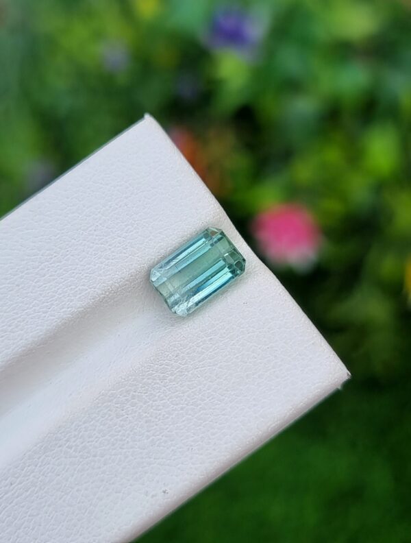 Tourmaline Stone Seafoam Bicolor From Afghanistan Natural | 2.46 ct - Image 2
