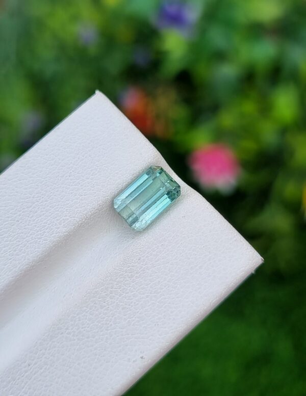 Tourmaline Stone Seafoam Bicolor From Afghanistan Natural | 2.46 ct - Image 3