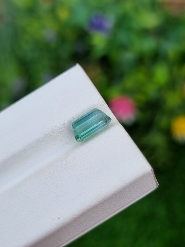 Tourmaline Stone Seafoam Bicolor From Afghanistan Natural | 2.46 ct - Image 5