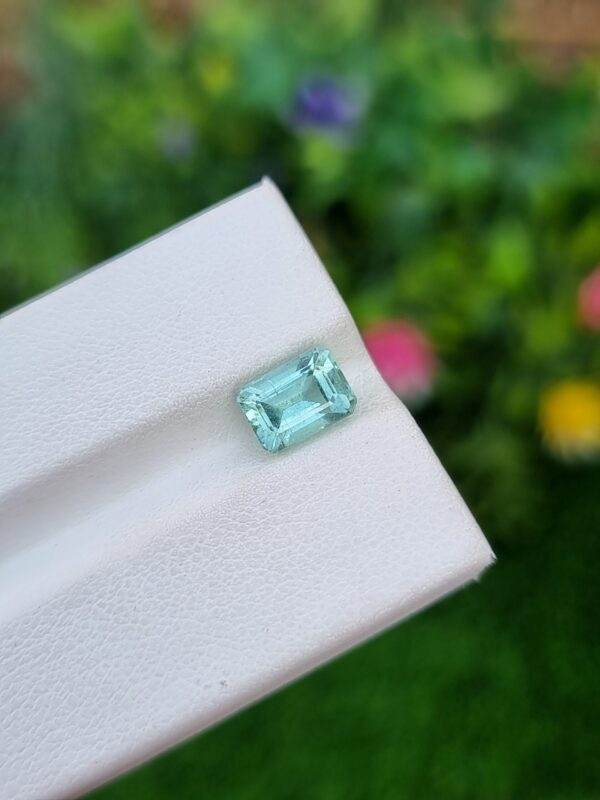 Tourmaline Stone Seafoam Color From Afghanistan Natural | 1.82 ct - Image 4