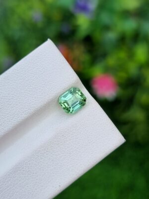 Tourmaline Stone Bluish Green Seafoam Color From Afghanistan Natural | 1.49 ct