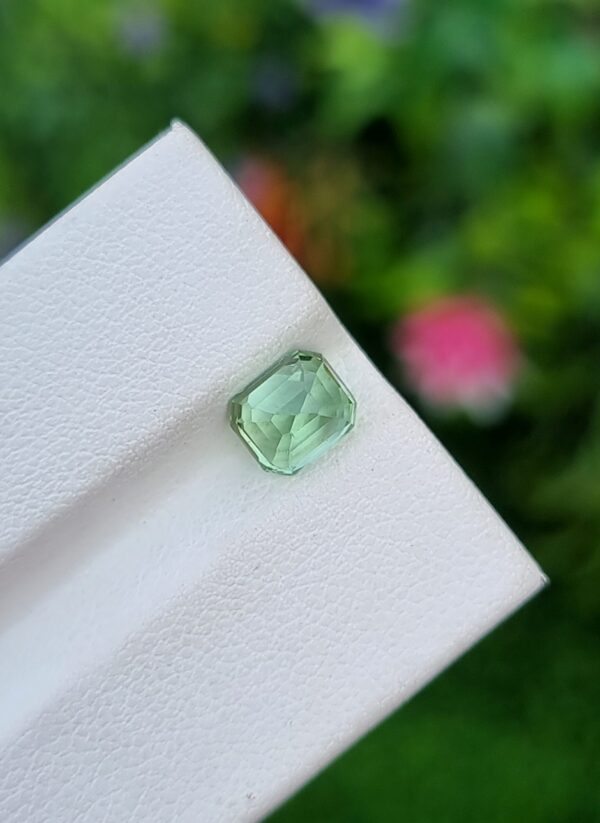 Tourmaline Stone Bluish Green Seafoam Color From Afghanistan Natural | 1.49 ct - Image 5