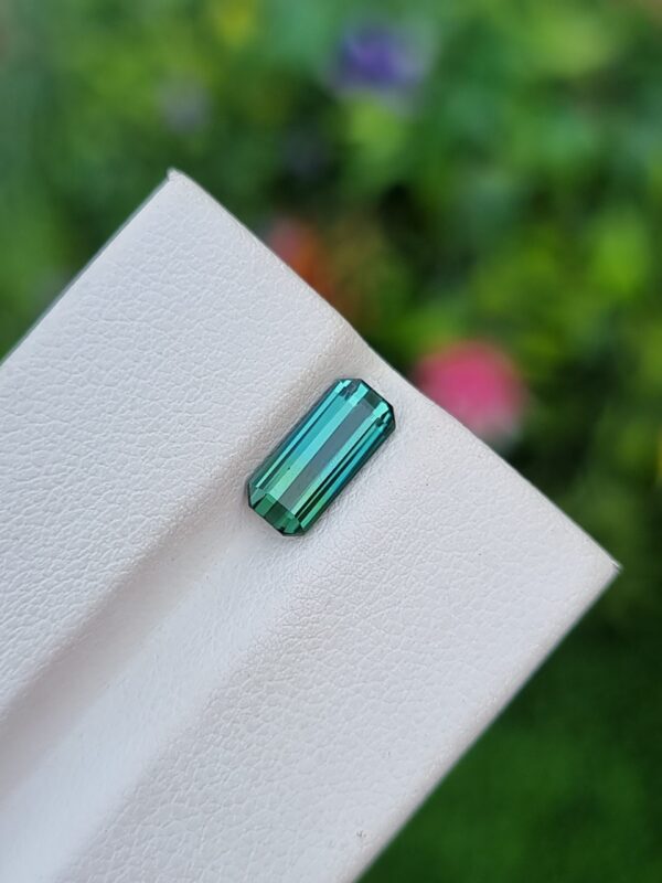 Tourmaline Sone Bicolor Green & Blue Loupe Clean From Afghanistan Natural | 1.26 ct - Image 2