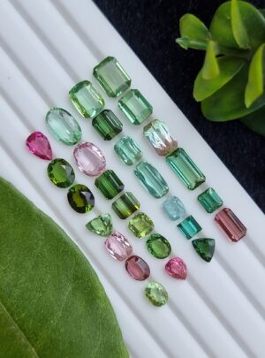 Tourmaline Stone Lot Multicolor From Afghanistan | 32.54 ct