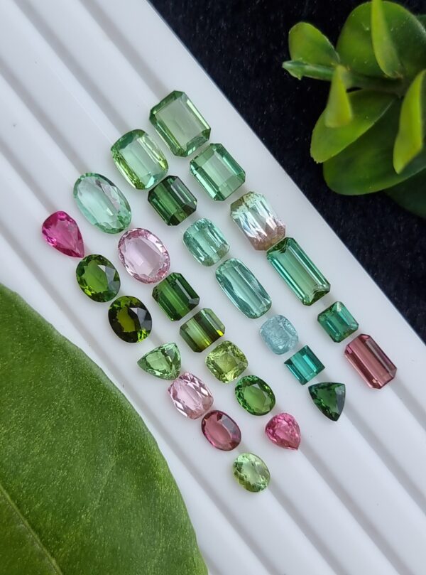 Tourmaline Stone Lot Multicolor From Afghanistan | 32.54 ct