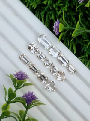 Topaz Stone Lot Eye Clean Loose Faceted From Katlang 15.30 ct