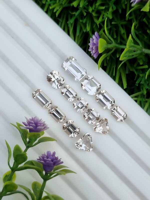 Topaz Stone Lot Eye Clean Loose Faceted From Katlang 15.30 ct