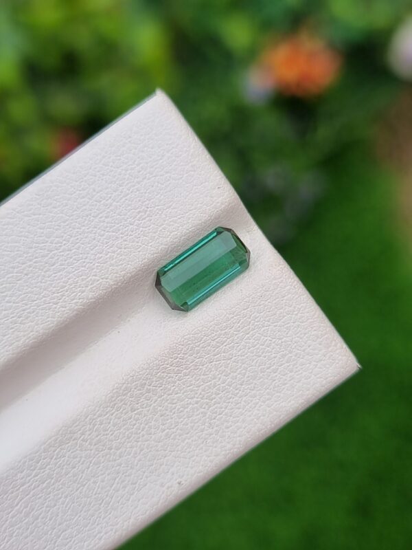 Tourmaline Stone Mint Green Natural Loose Faceted From Afghanistan | 1.55 ct - Image 5