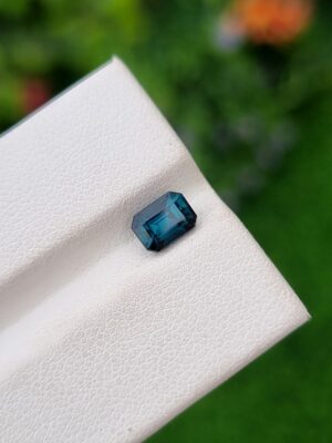 Blue Tourmaline Stone Eye Clean Loose Faceted From Afghanistan | 0.99 ct
