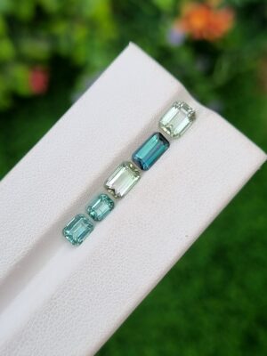 Tourmaline Lot Loose  Mixed Colors Faceted From Afghanistan | 3.47 ct