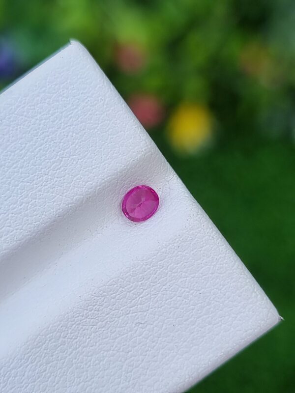 Ruby Stone Natural Transparent Oval Shape Untreated From Afghanistan | 0.24 ct - Image 5