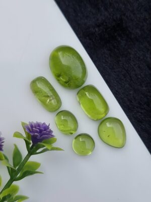 Peridot Cabochons Lot From Pakistan | 26.63 ct