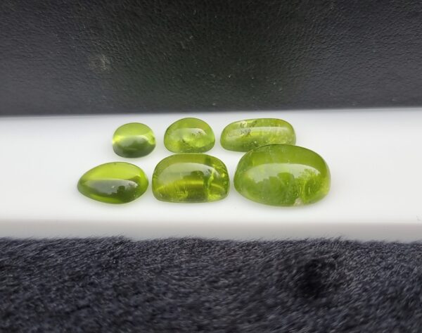 Peridot Cabochons Lot From Pakistan | 26.63 ct - Image 6