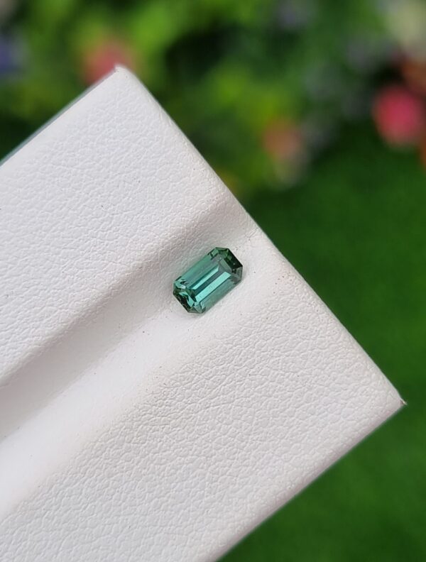 Tourmaline Sone Bluish Green Loupe Clean From Afghanistan | 0.44 ct - Image 2