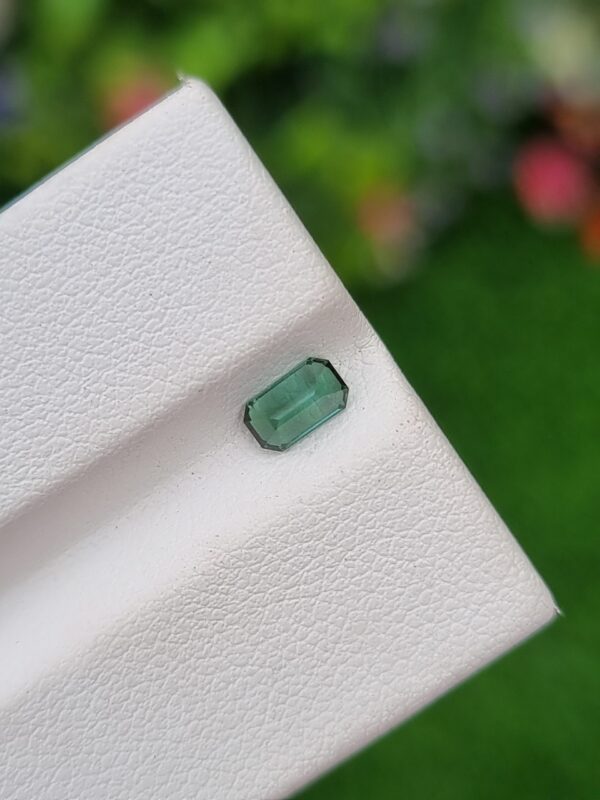 Tourmaline Sone Bluish Green Loupe Clean From Afghanistan | 0.44 ct - Image 4