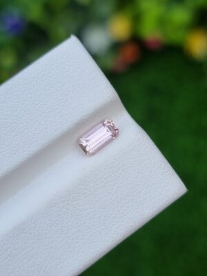 Imperial Topaz Stone Pinish Orange From Katlang Pakistan 0.80 ct
