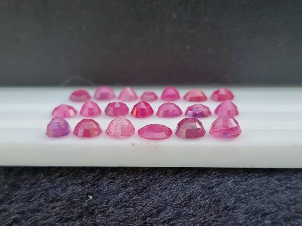 Ruby Stone Lot Natural Untreated Loose Faceted From Afghanistan | 11.01 ct - Image 8