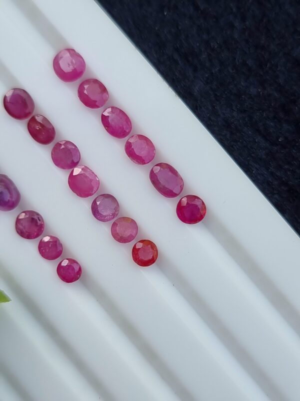 Ruby Stone Lot Natural Untreated Loose Faceted From Afghanistan | 5.36 ct - Image 5