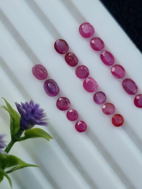 Ruby Stone Lot Natural Untreated Loose Faceted From Afghanistan | 5.36 ct - Image 6