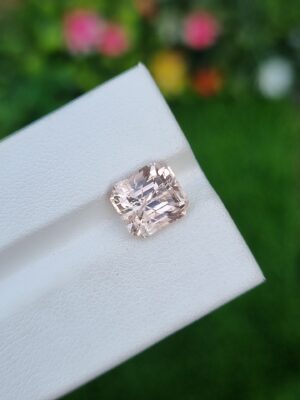 Imperial Topaz Stone Orange Color From Katlang Pakistan 3.90 ct