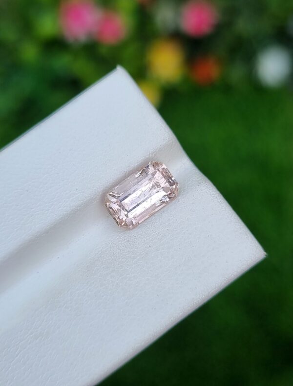 Imperial Topaz Stone Pinkish Orange From Katlang Pakistan 2.91 ct - Image 2